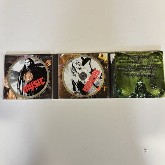 Rob Zombie - Past Present & Future CD & Music Video DVD Very Good Condition. - Picture 3 of 11